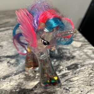 My Little Pony Unicorn with Pink and Blue Mane